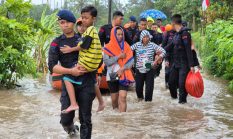 Banjir dan Longsor melanda Bali, Polri Kerahkan Personel Bantu Penanganan